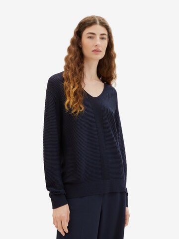 TOM TAILOR Pullover in Blau