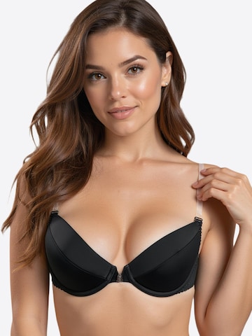 Vivisence Push-up Bra '1012/1' in Black