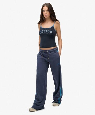 Loosefit Pantalon Superdry en bleu