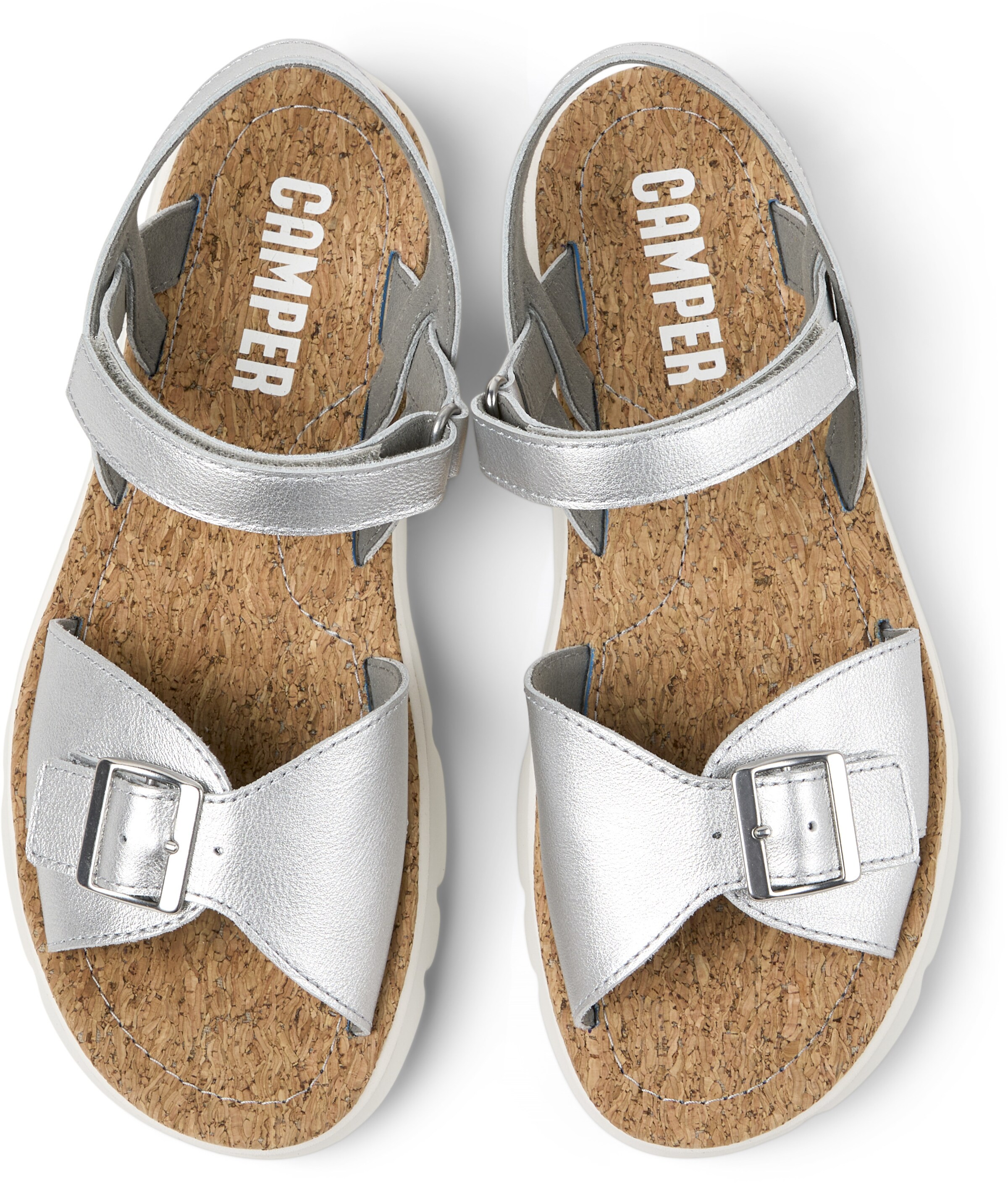 Sandalo 'Oruga' di CAMPER in grigio