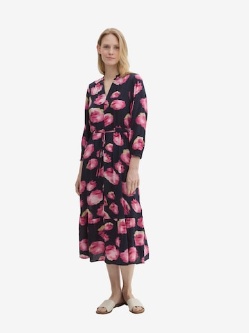 Rochie de la TOM TAILOR pe albastru: față