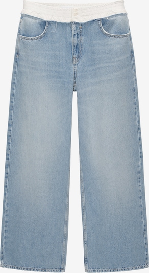 Jeans Pull&Bear pe albastru denim / alb murdar, Vizualizare produs