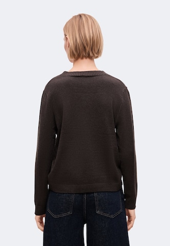 Pull-over 'Am44ber' ZABAIONE en marron : derrière