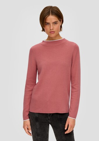s.Oliver Pullover in Orange: Vorderseite