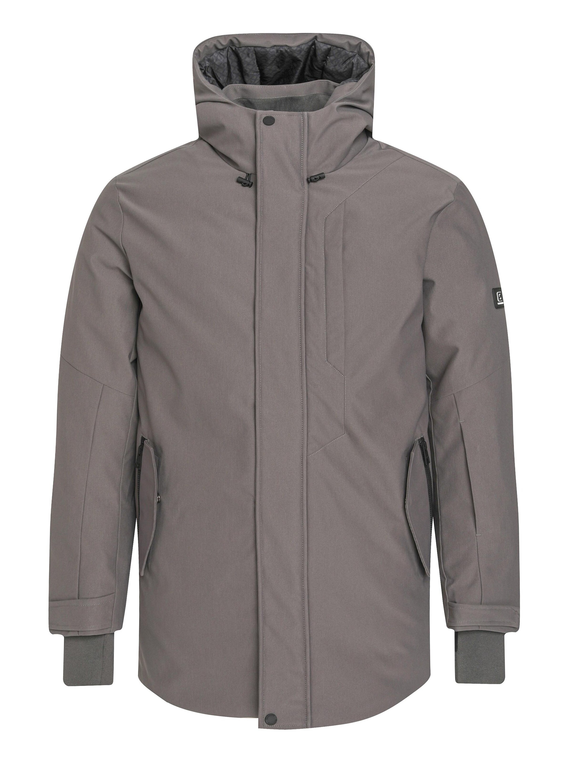 Gabbiano Winterparka 'Winter Parka Canvas Jacket' in Grijs