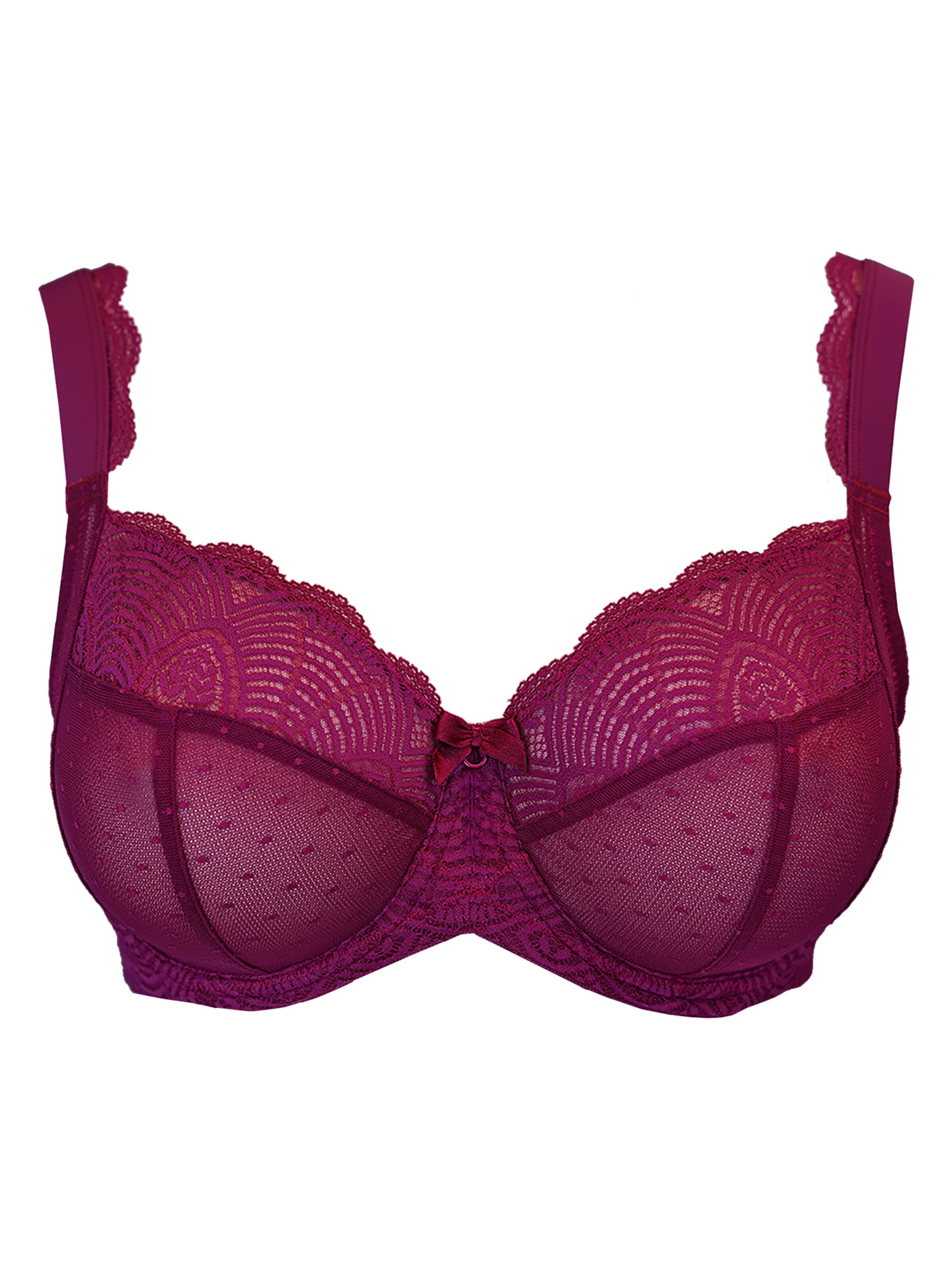 Soutien-gorge 'Clara' SugarShape en rouge : devant