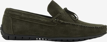 Desa Moccasins 'Slipper' in Green: front