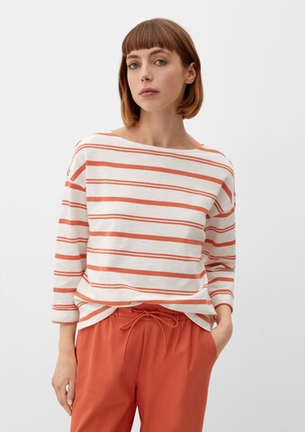 s.Oliver Shirt in Oranje: voorkant