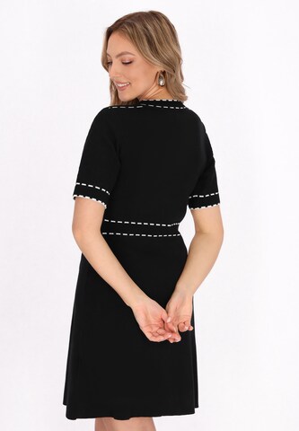 faina Kleid in Schwarz