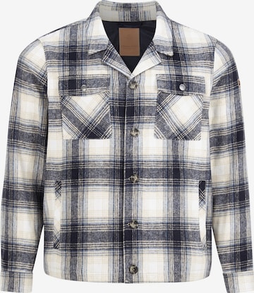 Charles Colby Button Up Shirt ' Duke Cyril ' in Blue: front