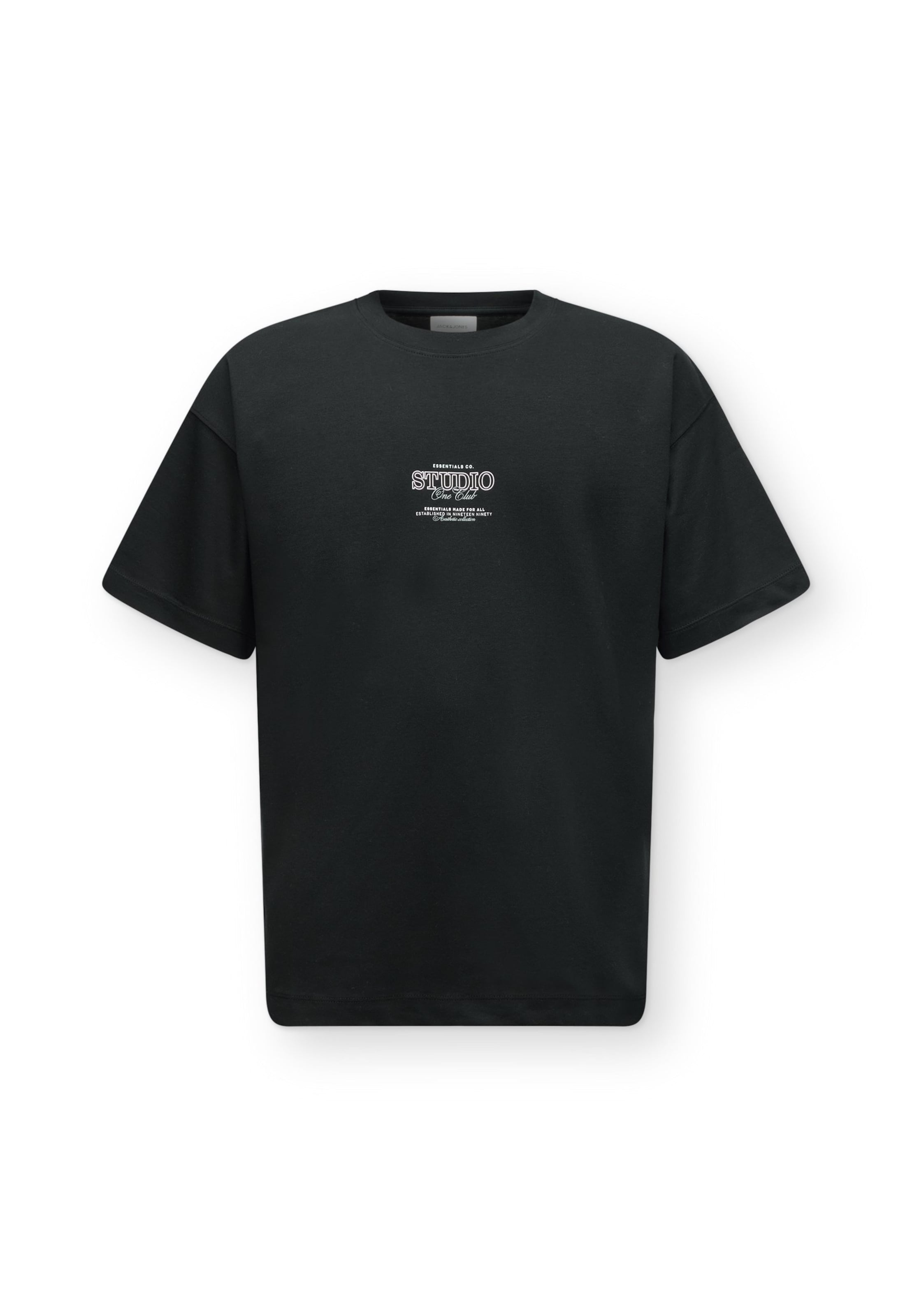 T-Shirt 'STUDIOS' BALMOHK en noir : devant