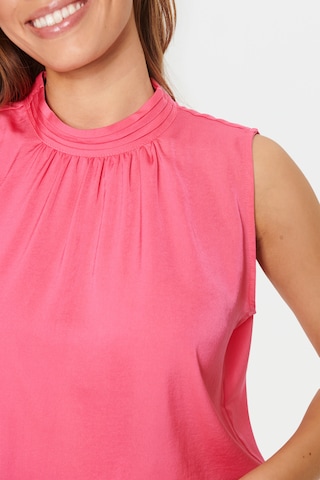 SAINT TROPEZ Top 'Aileen' – pink