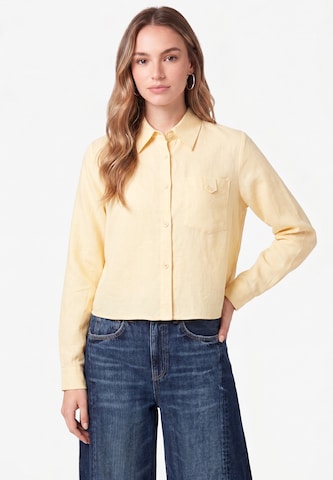 MYMO - Blusa em amarelo: frente