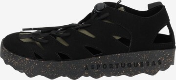 Chaussure de sport à lacets Asportuguesas en noir