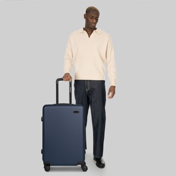 Valisette Smartbox en bleu : devant