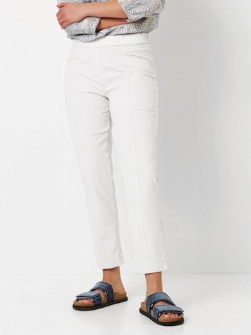 TONI Slimfit Hose in Weiß