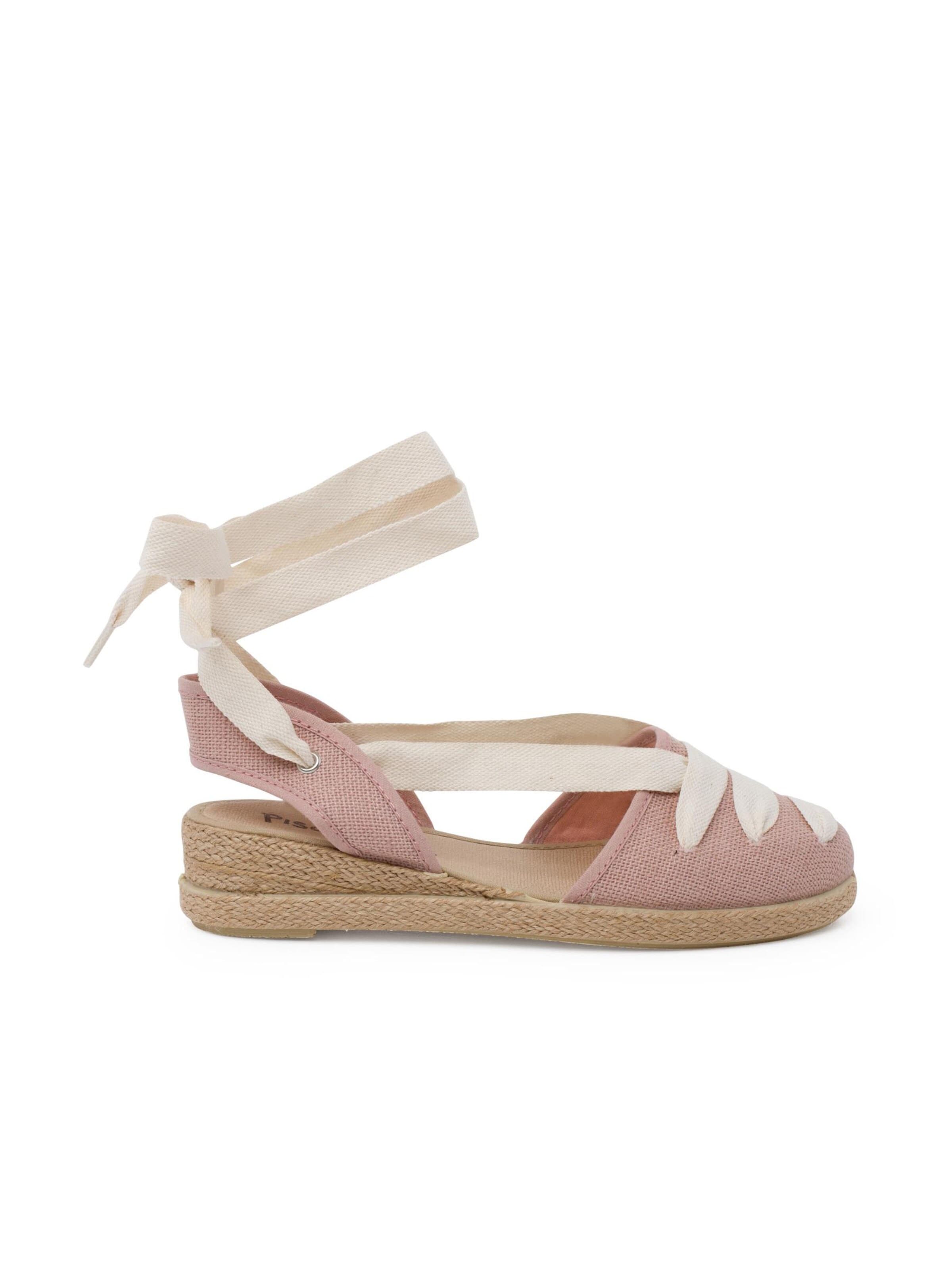 Pisamonas - Sandália em rosa