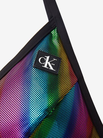 Calvin Klein Swimwear Triangel Bikinitop in Gemengde kleuren