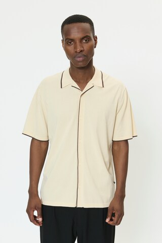 Matinique Regular Fit Cardigan 'Polomin' i beige: forside