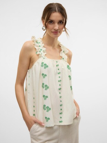 VERO MODA Topp 'VMPAMELA' i vit