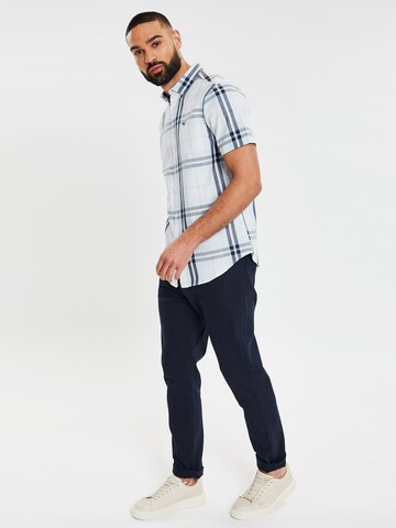 Threadbare - Regular Fit Camisa 'Marcello' em branco