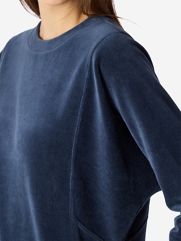 Pyjama ' Casual Velour ' SCHIESSER en bleu
