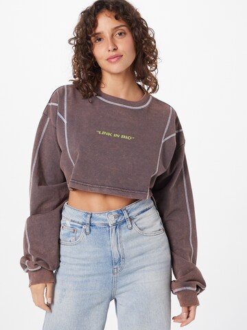 Public Desire - Sweatshirt em roxo: frente