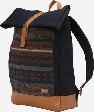 Iriedaily Backpack 'Santania' in Blue: front