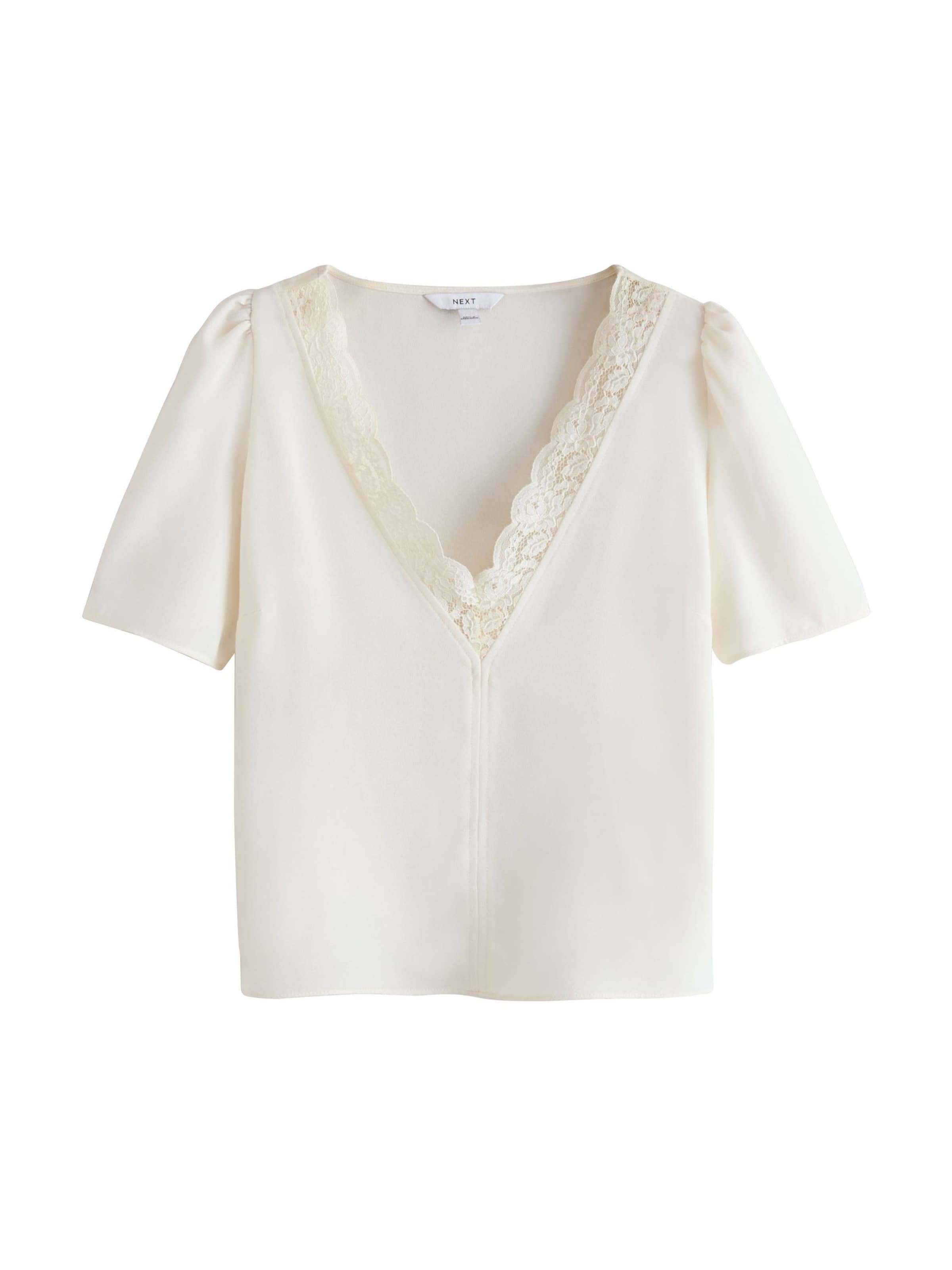 Next Shirt in Beige: front