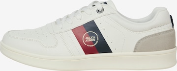 Baskets basses 'JFWDANG' JACK & JONES en blanc : devant