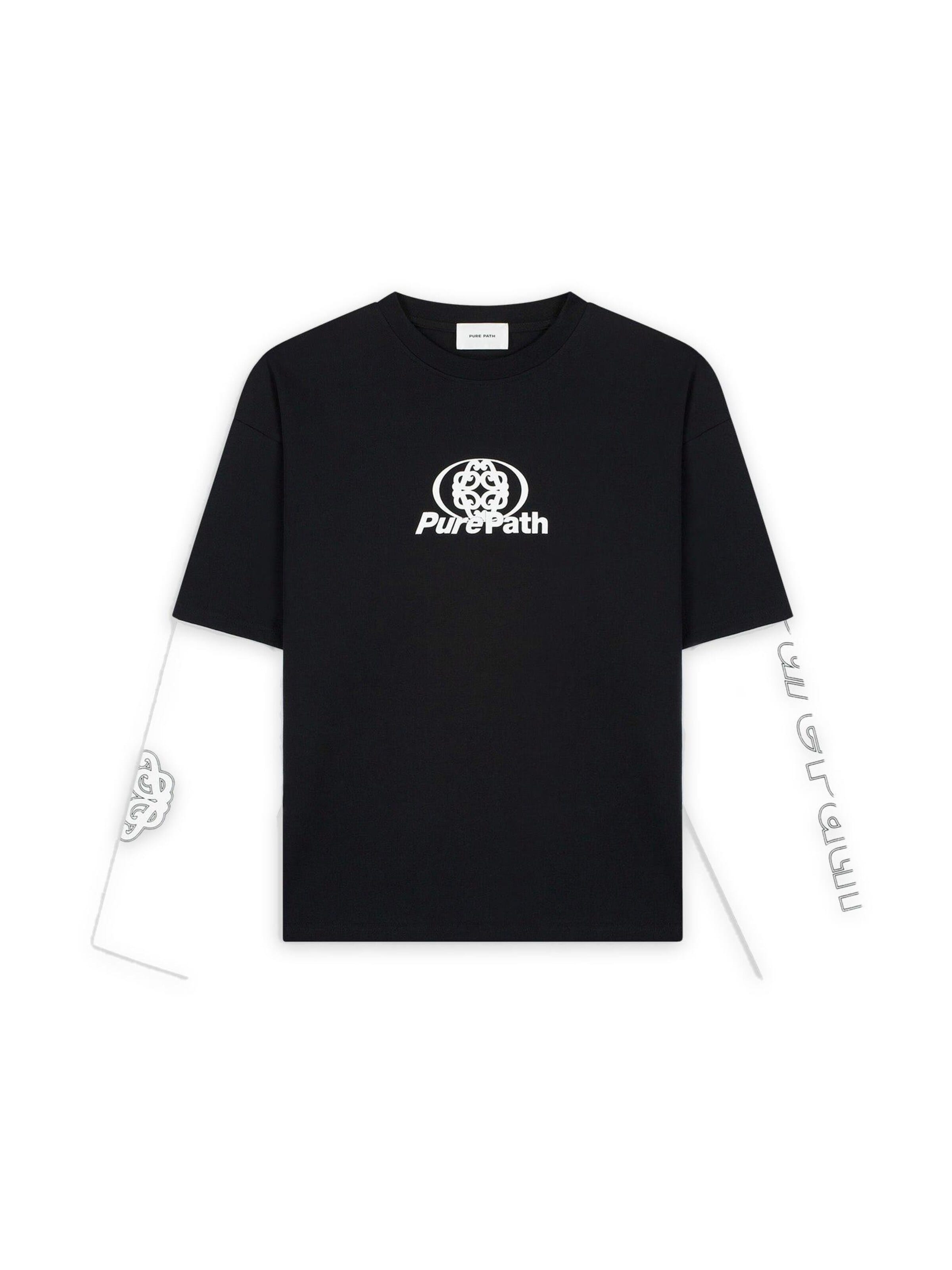 Pure Path Shirt in Black: front