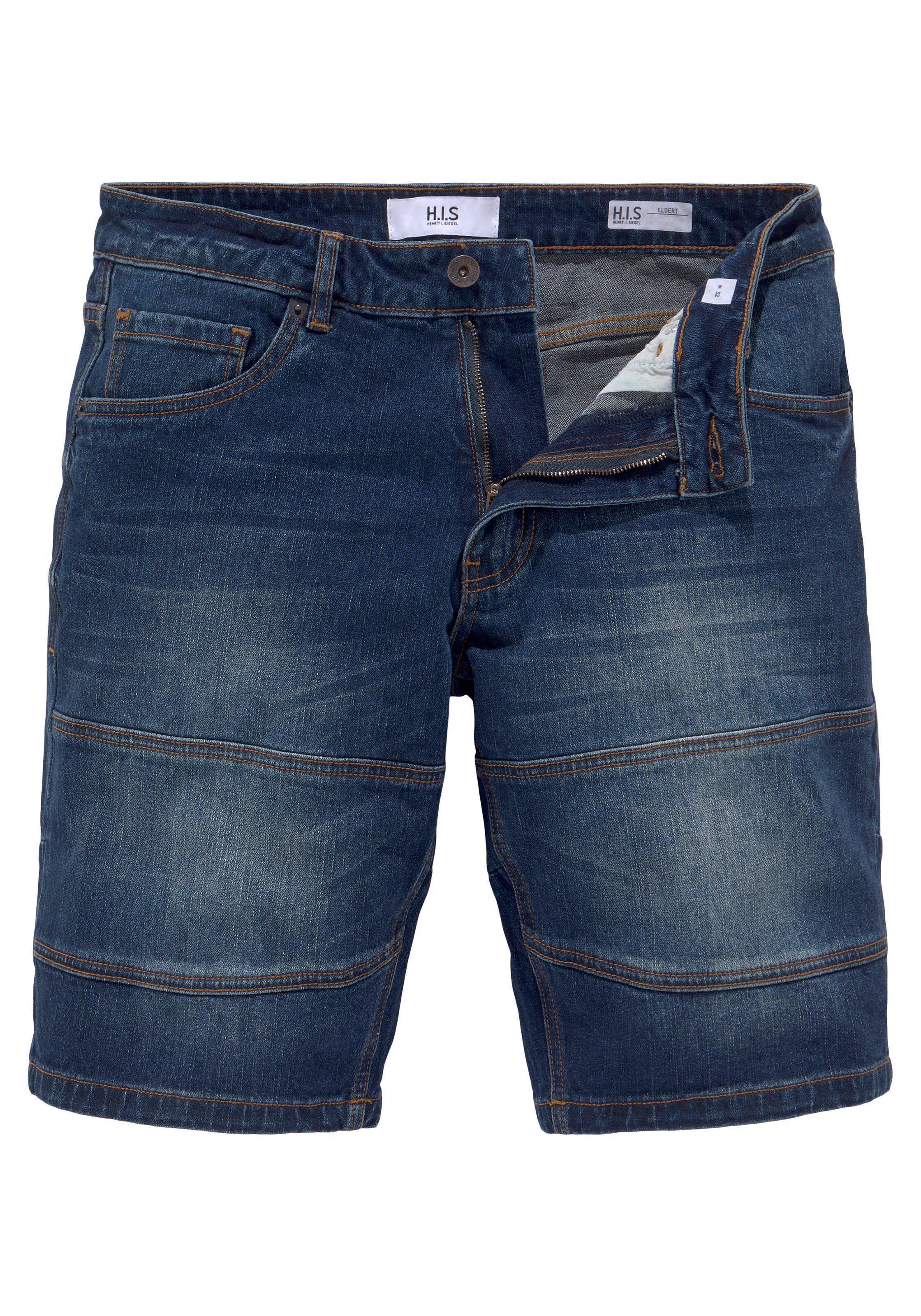 H.I.S Jeans in Blue: front