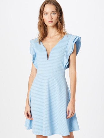 Robe de cocktail 'JILLIAN' WAL G. en bleu : devant