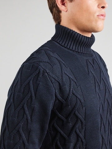 Lindbergh Regular Fit Neulepaita värissä sininen