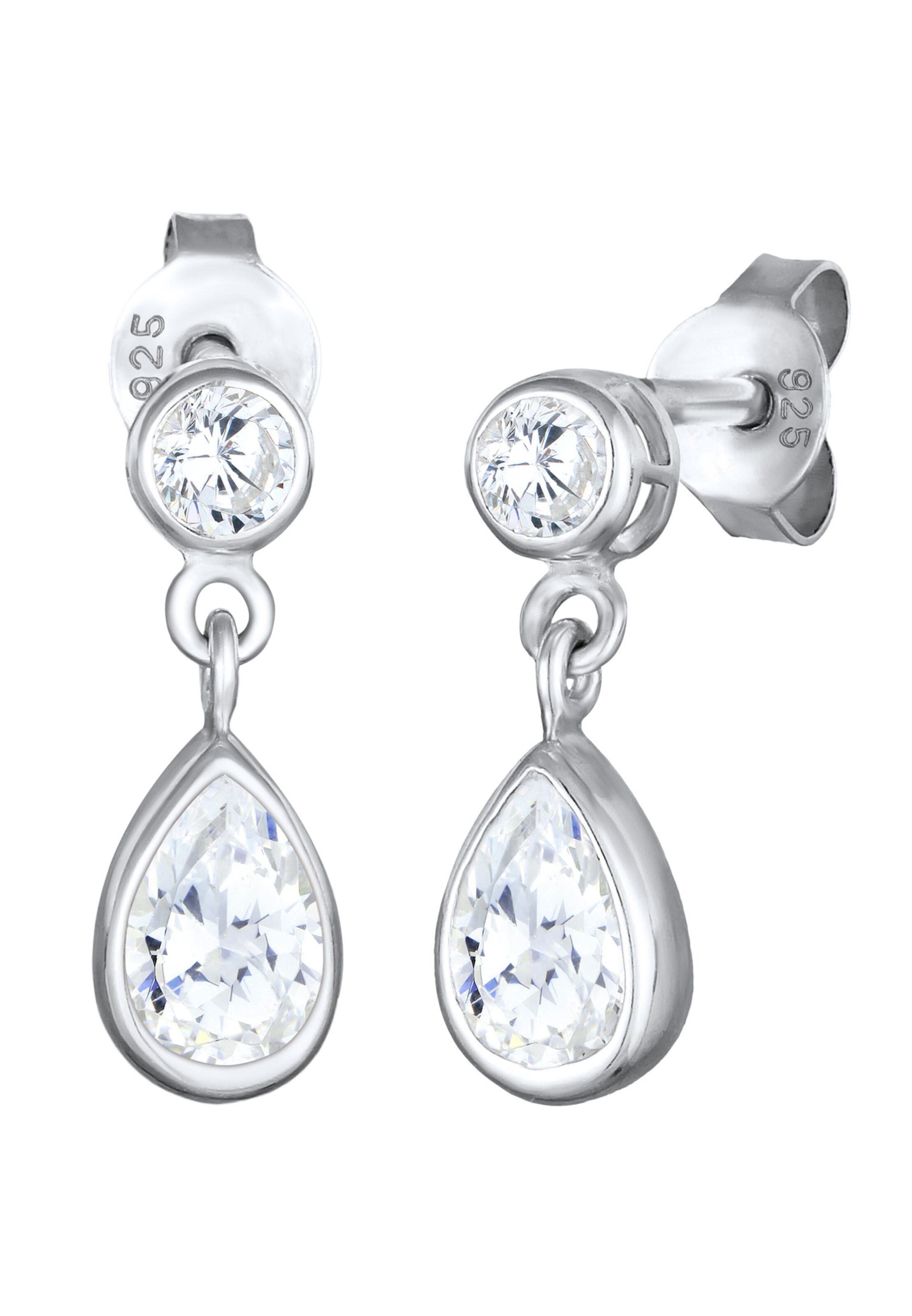 ELLI Oorbellen in Zilver: voorkant