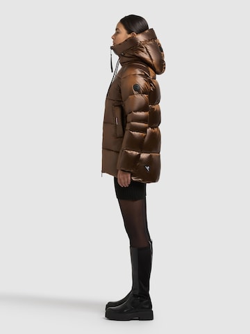 khujo Winter jacket 'Cara' in Brown