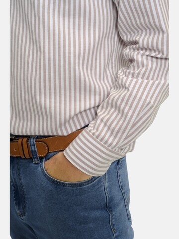 BABISTA Regular fit Button Up Shirt in Beige