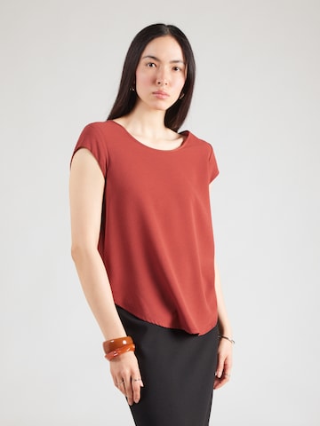 ONLY Bluse 'ONLVIC' in Rot: Vorderseite
