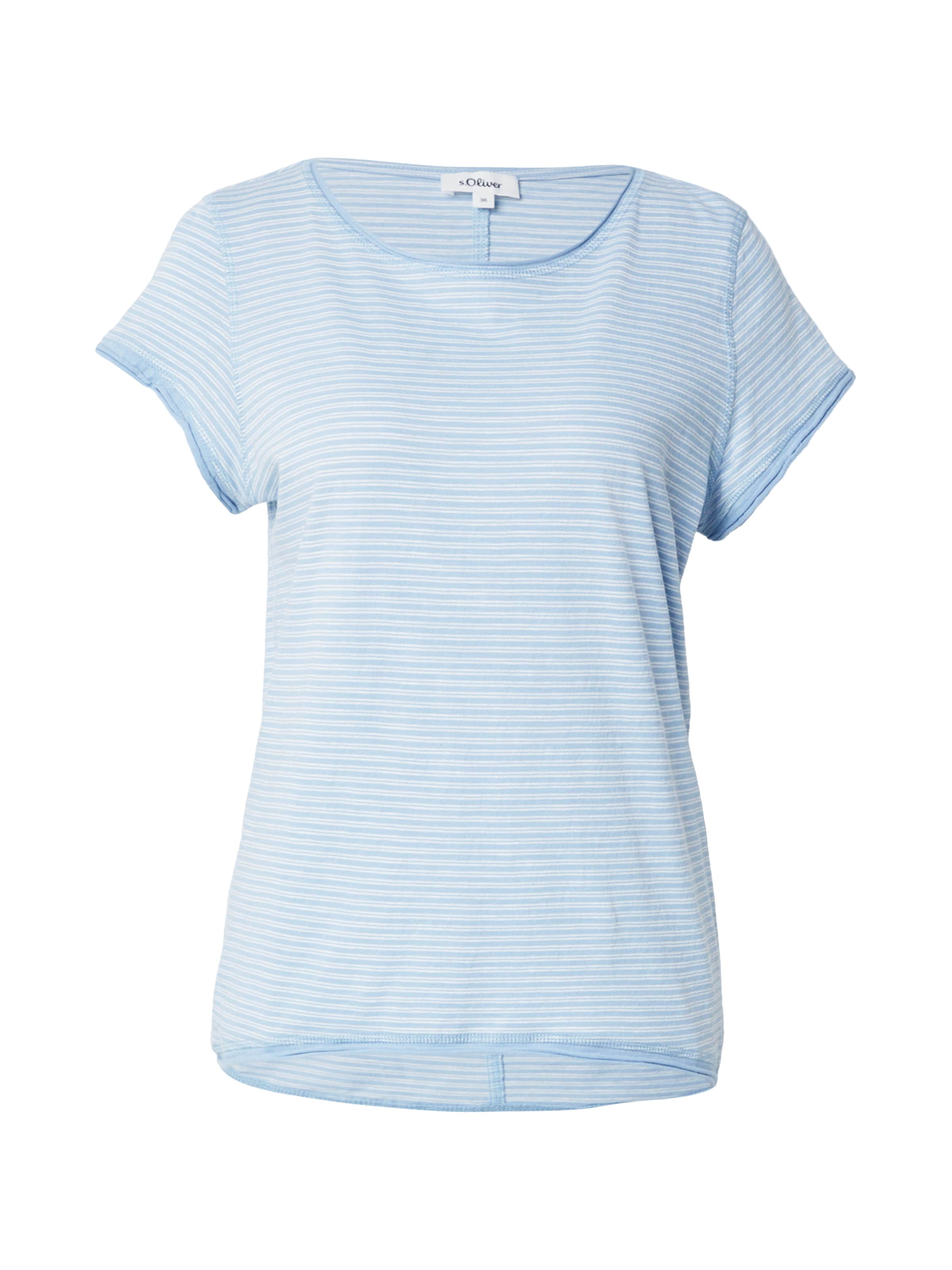 Tricou de la s.Oliver pe albastru: față
