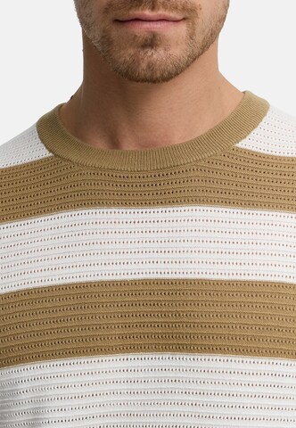 Pull-over ' INTidsel O-neck ' INDICODE JEANS en marron