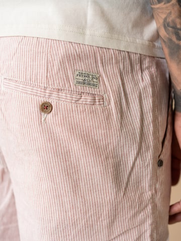 Petrol Industries Обычный Брюки-чинос в Ярко-розовый