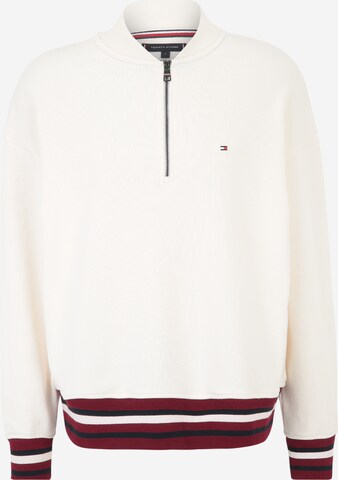 Sweat-shirt TOMMY HILFIGER en blanc : devant