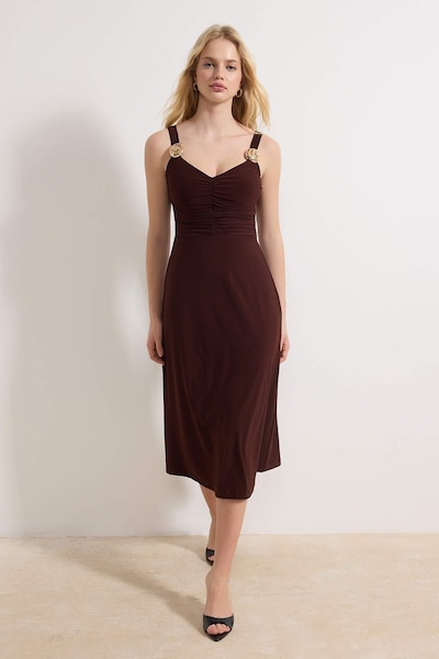 Trendyol Dress in 34 in Dark brown, Item view