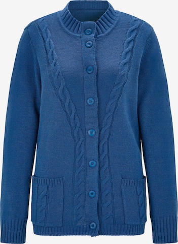 Cardigan Goldner en bleu : devant
