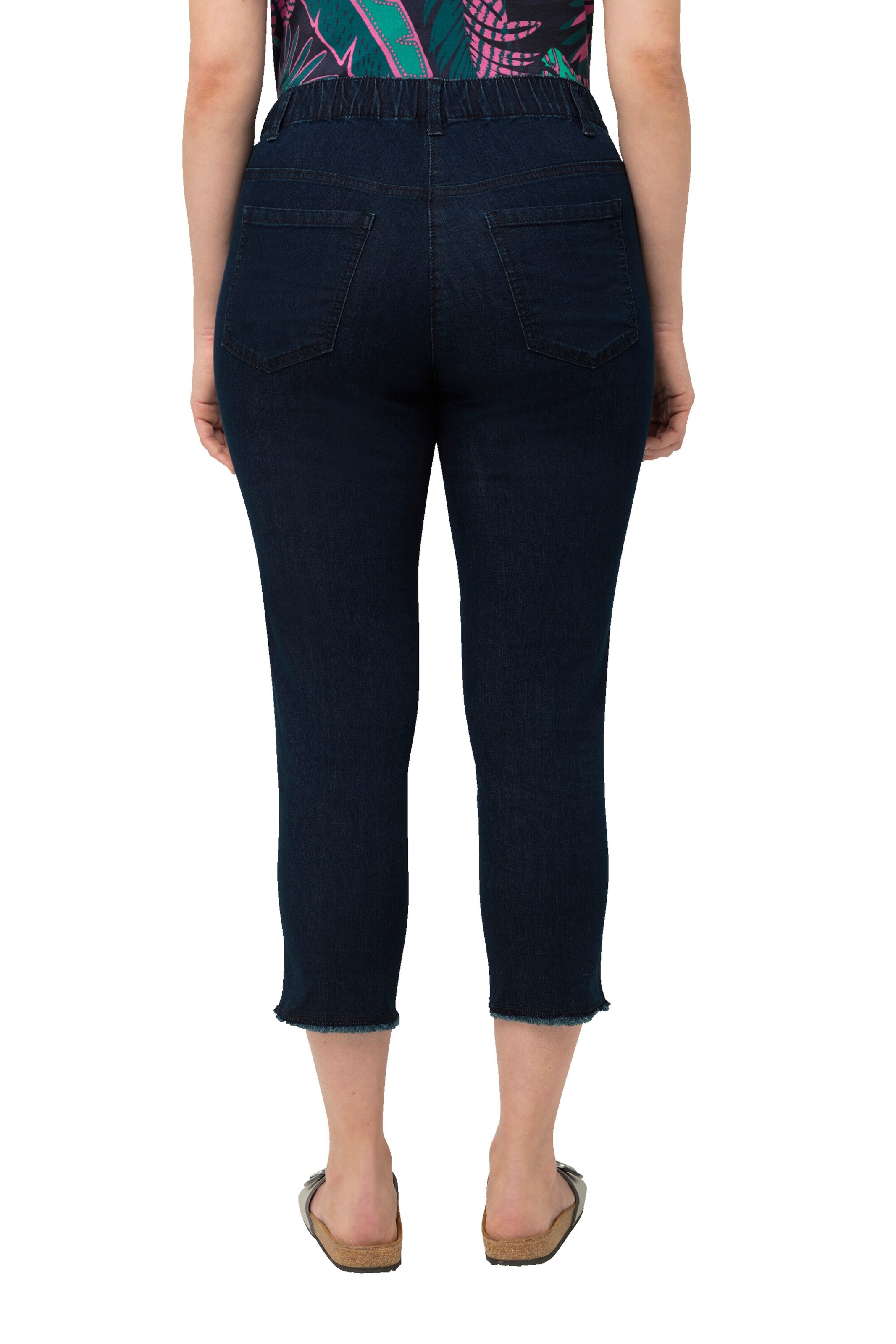 Ulla Popken Slimfit Jeans 'Sienna' in Blauw