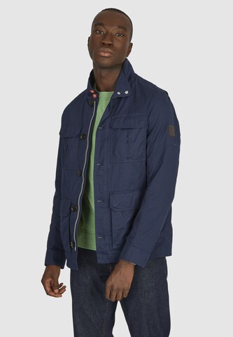 HECHTER PARIS Between-Season Jacket in Blue: front