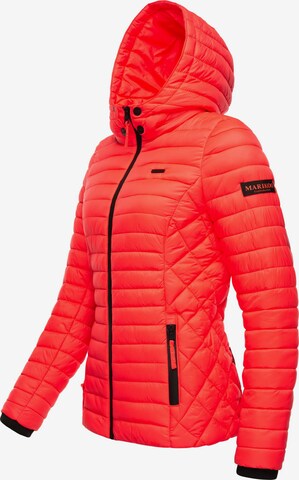 MARIKOO Between-season jacket 'Samtpfote' in Red