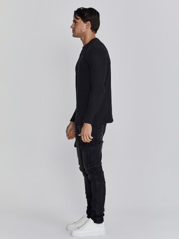 T-Shirt SikSilk en noir