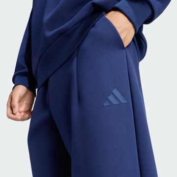 Loosefit Pantaloni sportivi 'Soft Lux' di ADIDAS SPORTSWEAR in blu