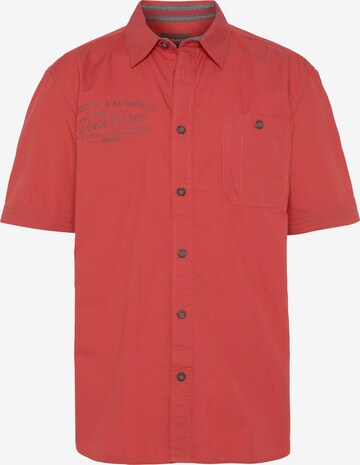 Man's World Regular Fit Hemd in Rot: predná strana